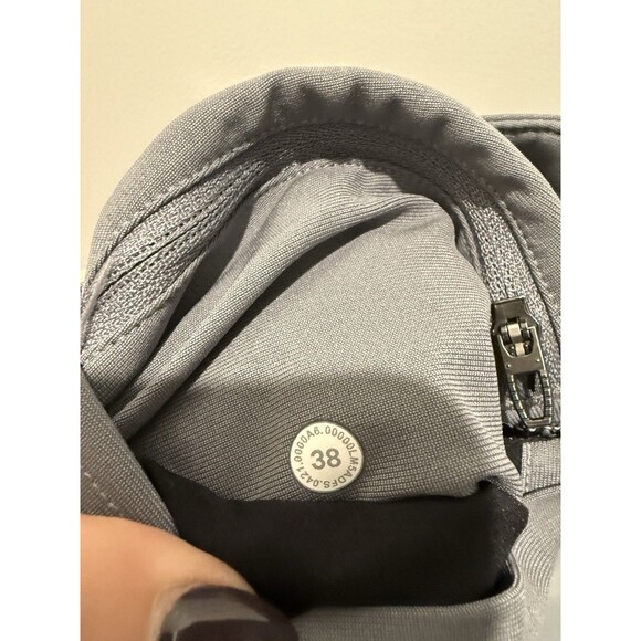 Lululemon Men’s ABC Classic Fit Pant Warpstreme LM5ADFS Grey 38”x 31” 5 Pocket - Picture 4 of 4